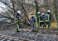 Veel vertraging door storm