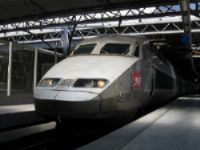 Franse TGV rijdt op betonplaten
