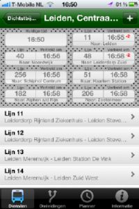 Reisinformatie: diverse apps getest