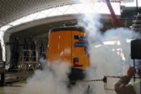 Laatste gerenoveerde koploper (ICMm) rijdt werkplaats uit
