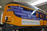 Laatste gerenoveerde koploper (ICMm) rijdt werkplaats uit