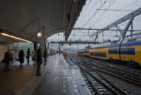 Drie gewonden bij treinbotsing op Leiden Centraal