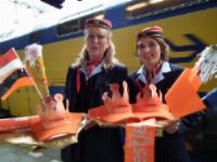 Maximale inzet NS op Koninginnedag