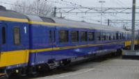 Koninklijke familie per trein op tijd in Kopenhagen