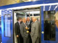 Eerste rit RandstadRail naar Rotterdam Centraal