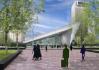 Start bouw stationshal Rotterdam Centraal