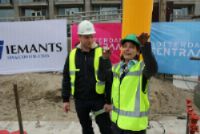 Start bouw stationshal Rotterdam Centraal