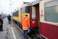 TEE Rheingold vertrekt naar Zwitserland