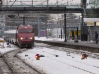 Internationale treinreizen tijdens winterweer