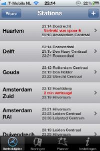 Reisinformatie: diverse apps getest
