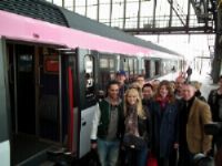 Eerste offici�le Fyra uit Breda vertrokken