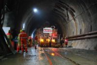 Langste spoortunnel ter wereld mogelijk eerder klaar