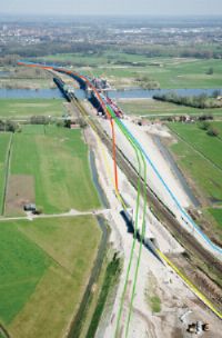 Treinen Veluwelijn via gewijzigd trac� vanwege Hanzelijn
