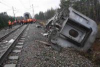 Fotoreeks treinongeval Rusland