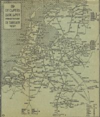 Terug in de tijd: Spoorkaart 1931