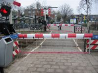 Proef hekwerk onder spoorbomen succes