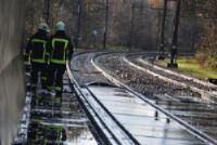Storingen op spoor na noodweer