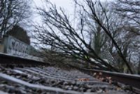 Storingen op spoor na noodweer