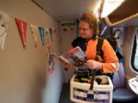 Speciale striptrein vanwege nieuw stripmagazine