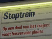 Stoptrein Zwolle - Dronten vervangen door bus