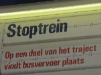 Stoptrein Zwolle - Dronten vervangen door bus