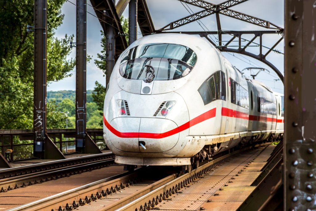 Met De Trein Naar Oberhausen Centro