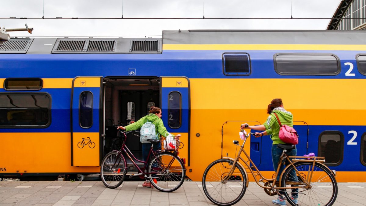 Ook fiets mag weer mee in de trein (aanmelden verplicht)