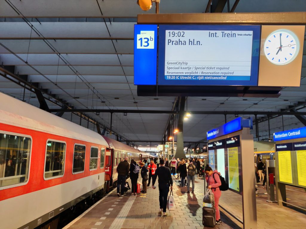 Nachttrein naar Praag start maart 2024