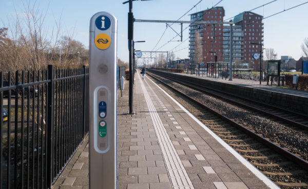 Station Heemskerk op de Kennemerlijn. Foto Mark Koghee / Treinreiziger.nl