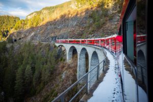 Meeste treinreizigers in Zwitserland – Nederland pas op plek 7 – aantal Europese treinreizen op recordhoogte